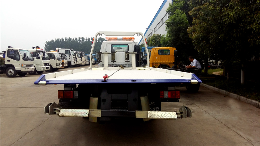 國六五十鈴黃牌一拖二清障車