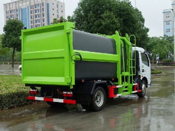 程力威牌CLW5120ZZZKDL型自裝卸式垃圾車