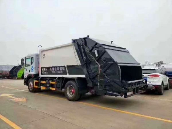 東風多利卡D9國六10~14方壓縮式垃圾車