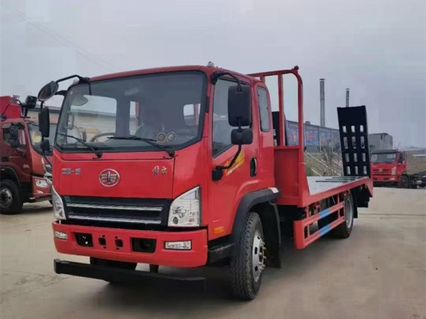 解放大王黃牌平板拖車(chē)